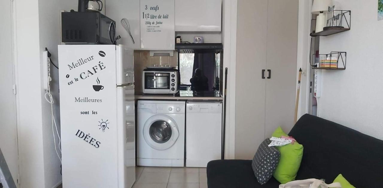 Havre De Paix Appart Climatise,Piscine,Wifi Le Barcares Luaran gambar